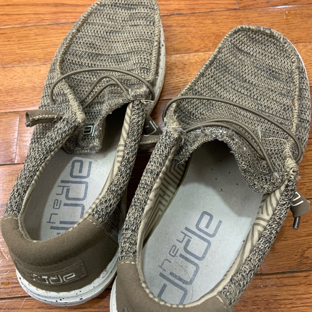 Hey Dude Wally Canvas Slip On Shoes